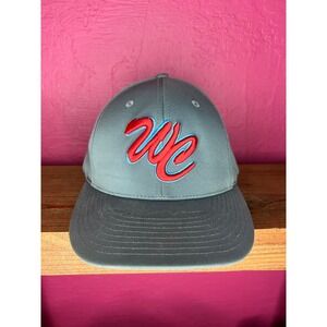 Walnut Creek‎ / West Coast Baseball Cap - Grey & Red - Adult Small / Medium